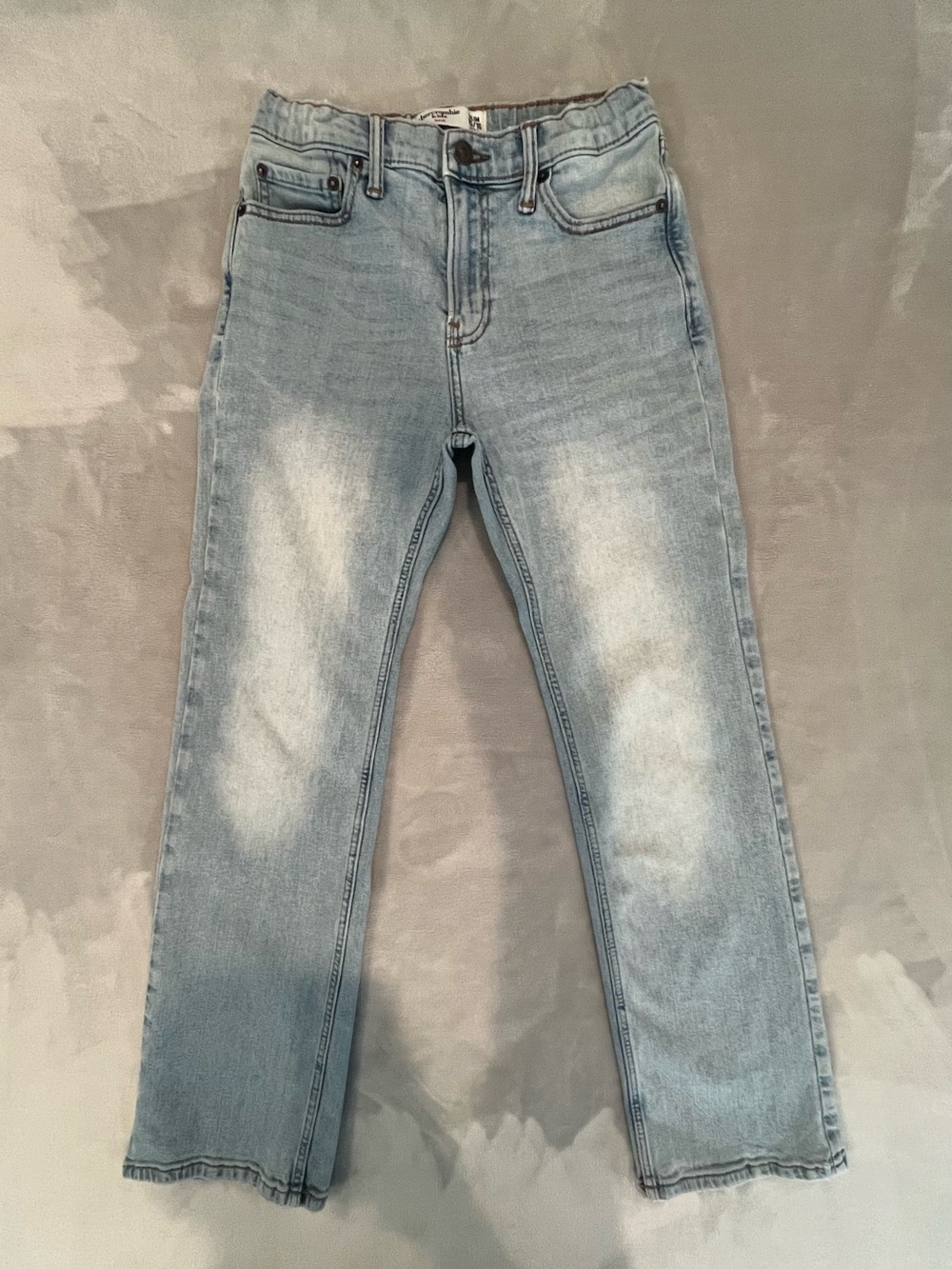Boys Abercrombie 15/16 Slim Boot Jeans